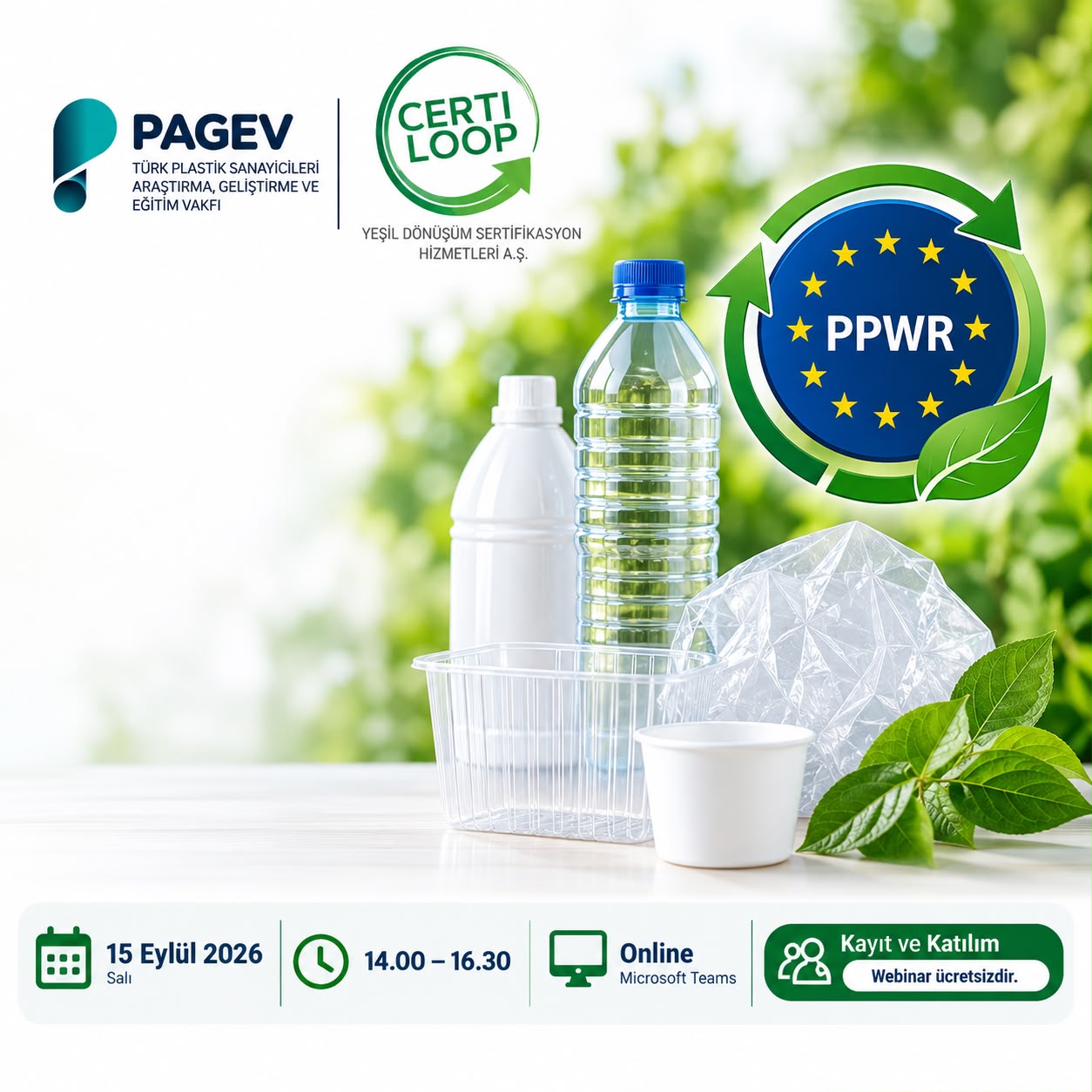 ♻️ PPWR’ye Hazırlık: Plastik Ambalaj Sektörü İçin Uyum ve Sertifikasyon Yol Haritası